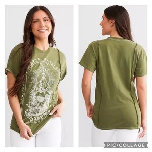 TRUST THE UNIVERSE / Buckle Exclusive Manifest Graphic T-shirt Size M